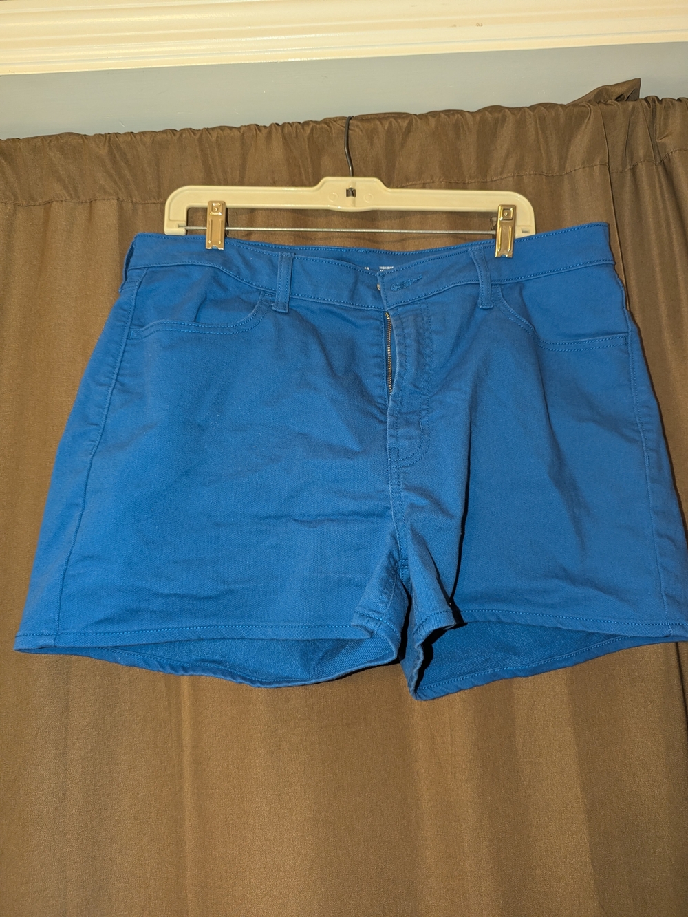 Old Navy Bright Blue Women's Jean-Style Shorts